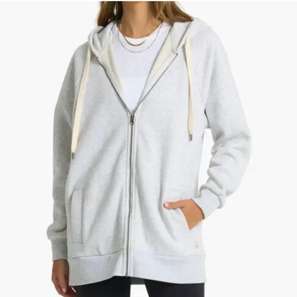 Vuori Oversized Restore Full Zip Hoodie - worn once!
